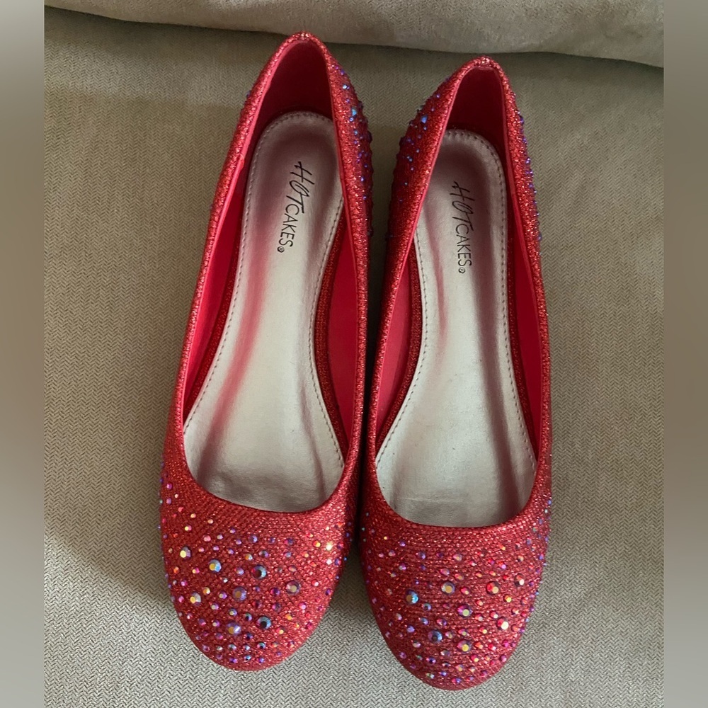 NWOT Hot Cakes Ballet Flats